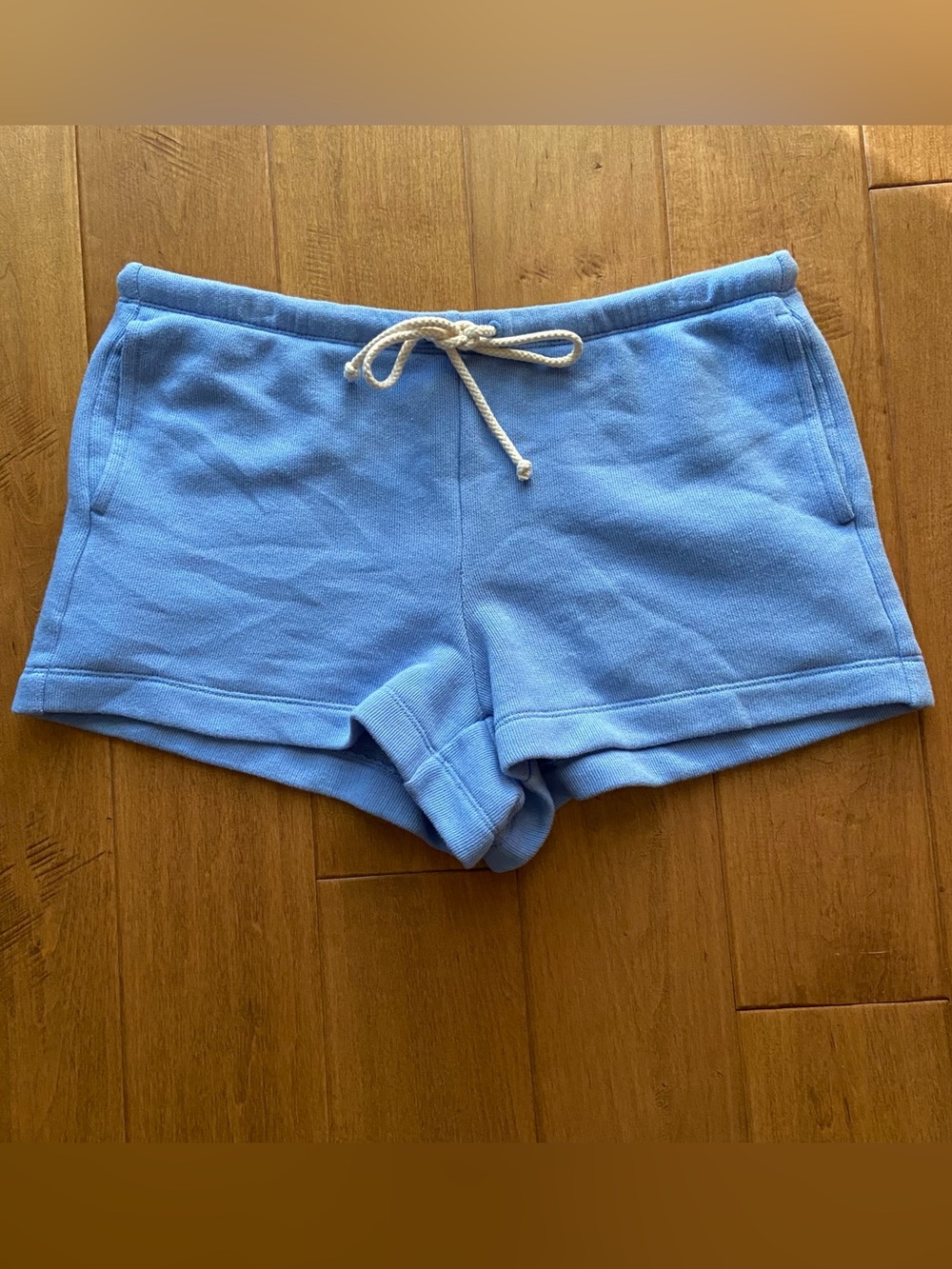 New With Tags Light Blue Women's Drawstring Athletic Shorts
